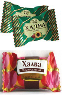 Халва в шоколаде (Тимоша) / Халва подсолнечная глазир (Азов)